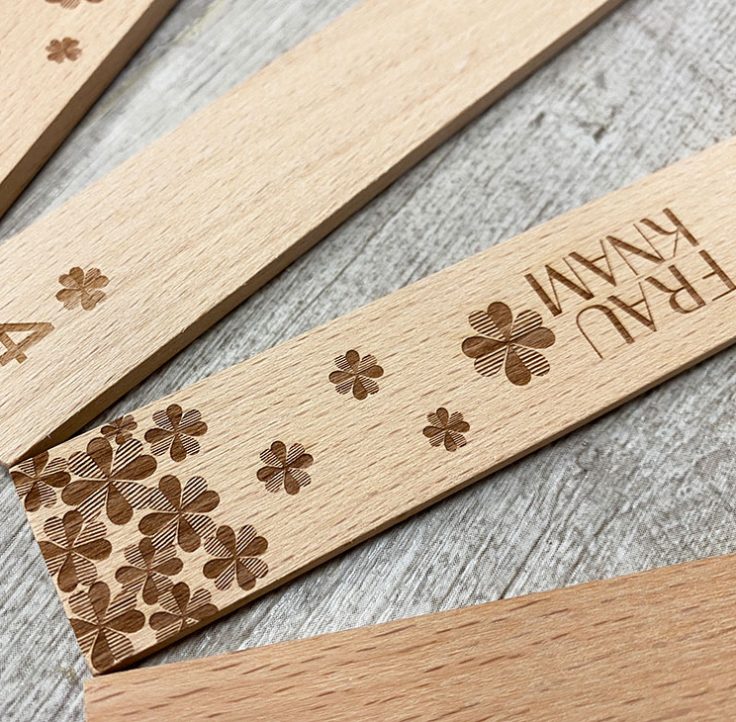 Bastoncini legno Knam