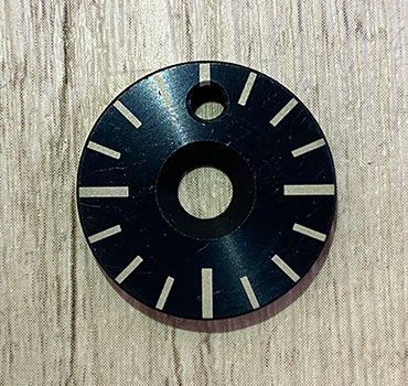 Lasercamp marcatura rondelle alluminio dettaglio 03