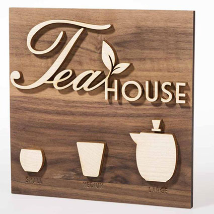 Lasercamp legno massello tagliato