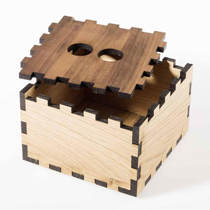 Lasercamp materiali legni massello da 5mm tagliati